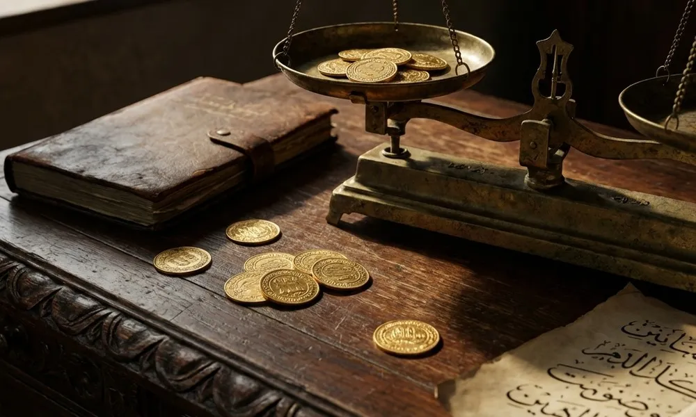 Het werken bij een bank die met rente (Riba) werkt